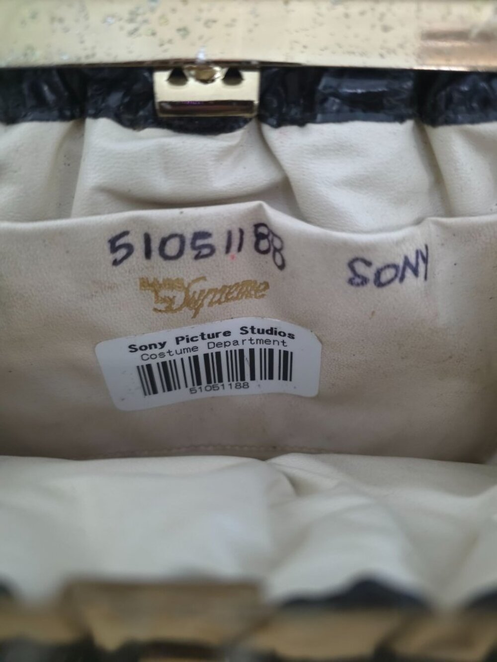 Vintage Sony Studios Wardrobe x BAGS BY SUPREME Black Snakeskin Shoulder Bag - Picture 10 of 11